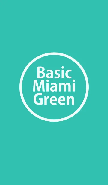 Basic Miami Greenの着せ替えメイン画像