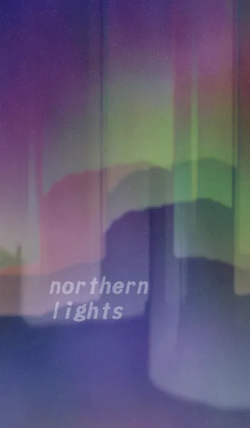 [LINE着せ替え] northern lightsの画像1