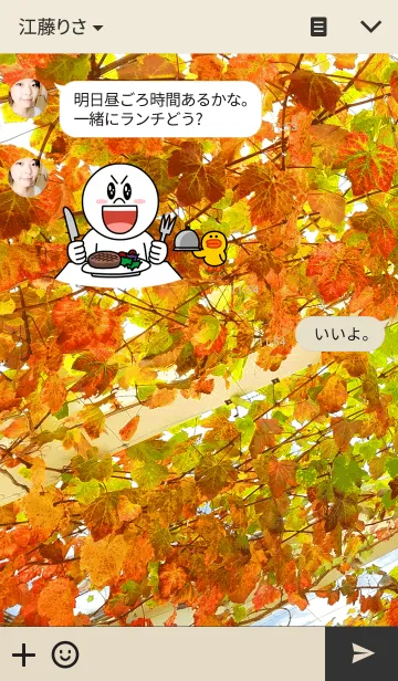 [LINE着せ替え] Color of Autumnの画像3