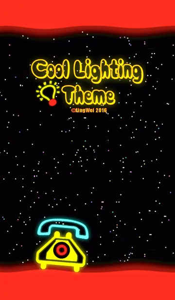 Cool Lighting Themeの着せ替えメイン画像