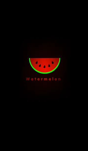 [LINE着せ替え] Watermelon Lightの画像1