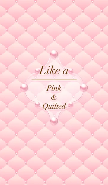 Like a - Pink ＆ Quiltedの着せ替えメイン画像