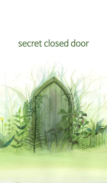 [LINE着せ替え] secret closed doorの画像1