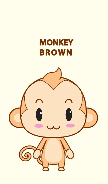 monkey brownの着せ替えメイン画像