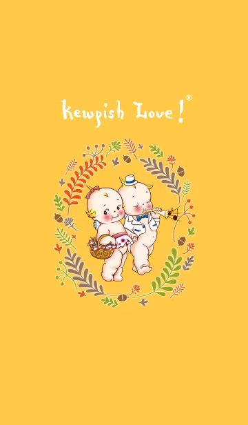 [LINE着せ替え] Kewpie's Happy World-Fall Editionの画像1