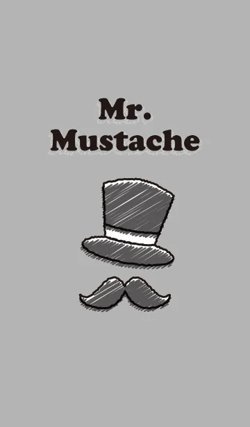 [LINE着せ替え] Mr. Mustacheの画像1