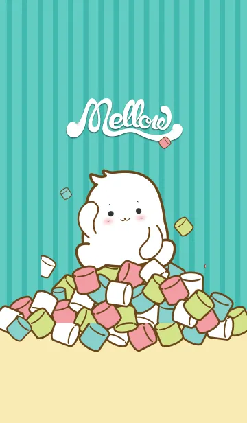 [LINE着せ替え] Mellow Marshmallowの画像1