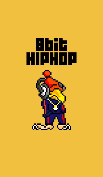 可愛くてクール！ 8bit HIPHOPのLINE着せ替え