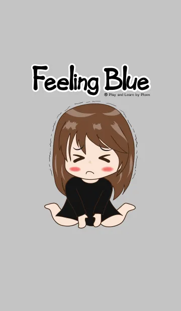 [LINE着せ替え] Feeling Blueの画像1