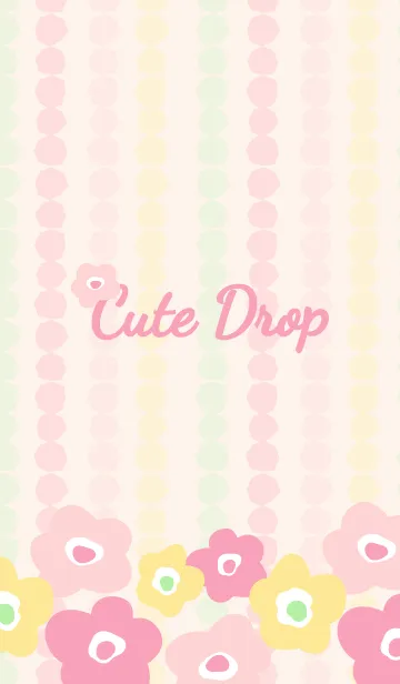 [LINE着せ替え] Cute Dropの画像1