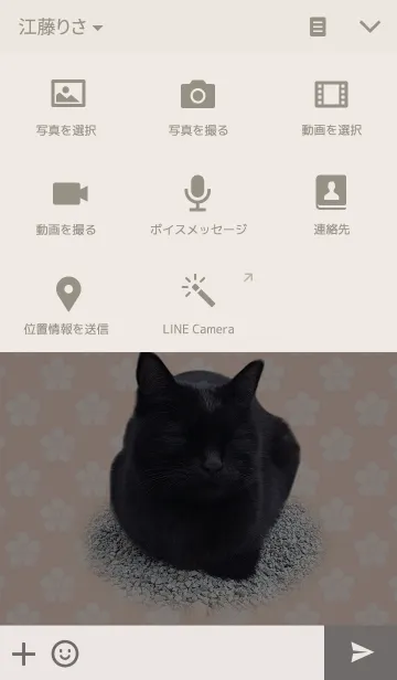 [LINE着せ替え] ふくねこの画像4