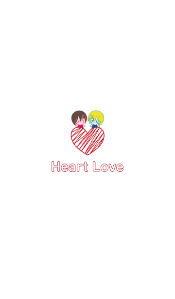 [LINE着せ替え] Heart Love！の画像1