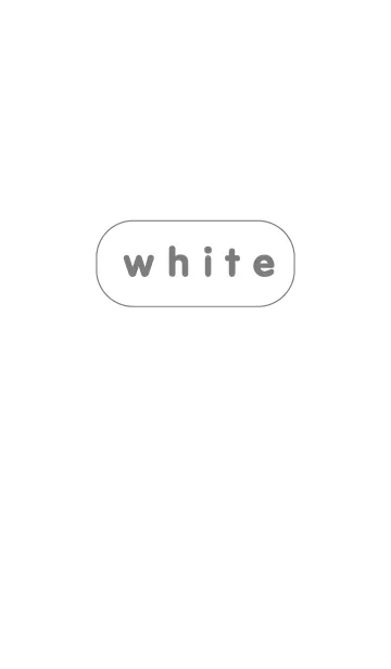 [LINE着せ替え] Simple white v.2の画像1