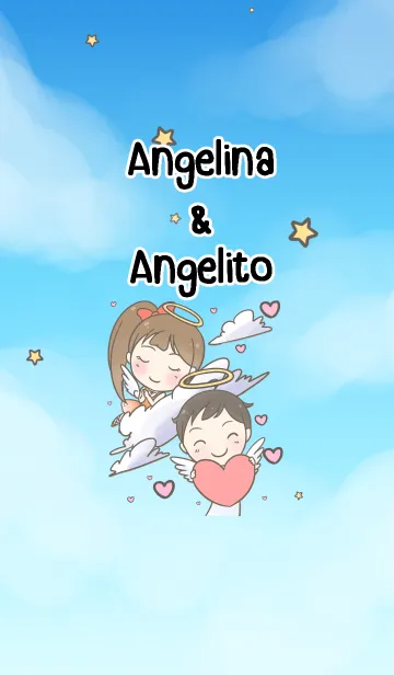 Angelina ＆ AngelitoのLINE着せ替え