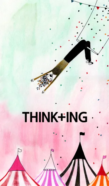 [LINE着せ替え] THINK+ING_03_circusの画像1