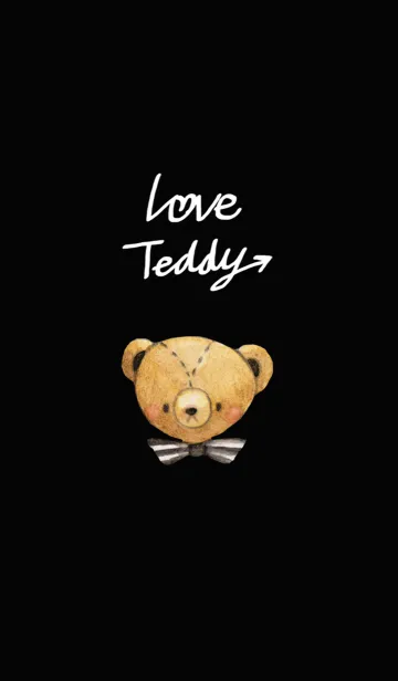 [LINE着せ替え] Love Teddyの画像1