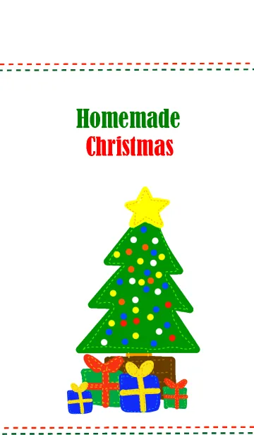 [LINE着せ替え] Homemade Christmasの画像1