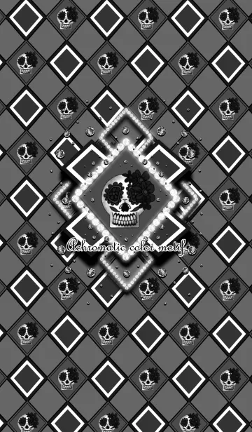 [LINE着せ替え] Achromatic color motifの画像1