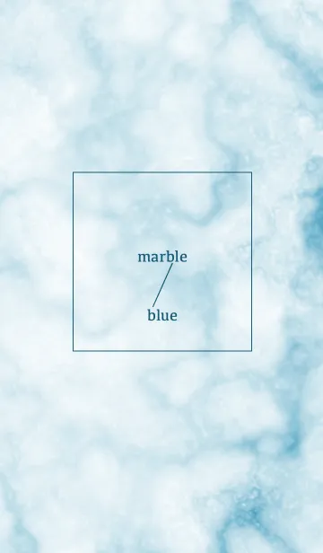 [LINE着せ替え] Blue Marble Style ブルー大理石の画像1