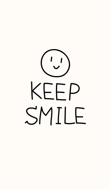 [LINE着せ替え] KEEP SMILEの画像1
