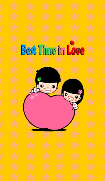 [LINE着せ替え] The best time in loveの画像1