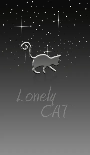 [LINE着せ替え] Lonely Cat.の画像1