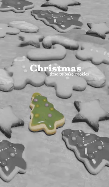 [LINE着せ替え] Christmas Cookiesの画像1