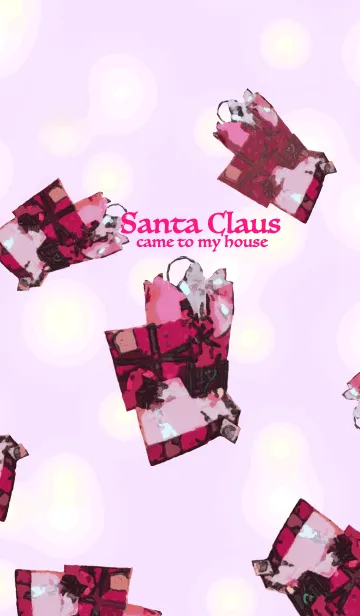 [LINE着せ替え] Santa Claus came to my houseの画像1