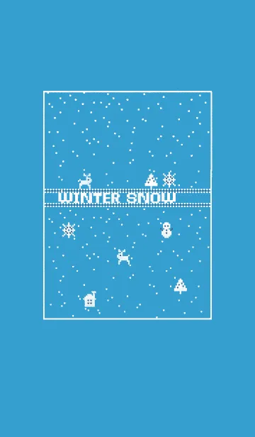 [LINE着せ替え] ウインタースノーの画像1