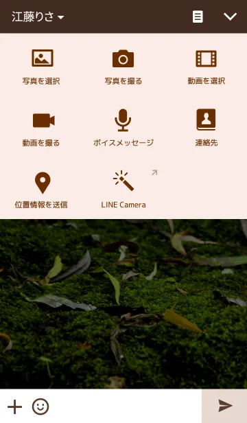 [LINE着せ替え] World's Forest Greenの画像4