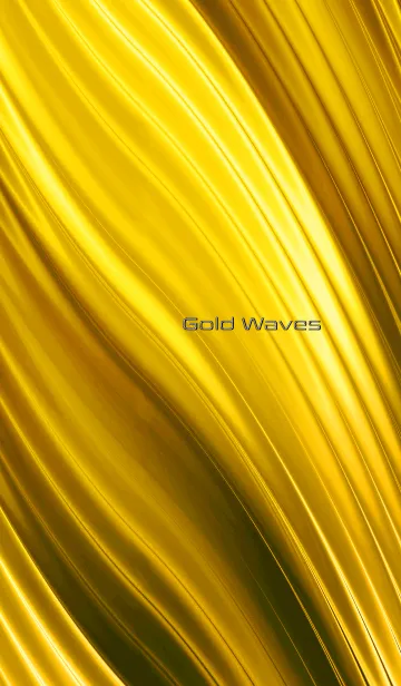 [LINE着せ替え] Gold Wavesの画像1