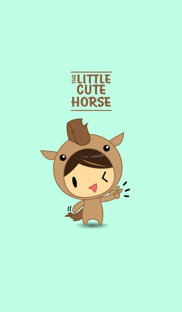 the little cute horseの着せ替えメイン画像