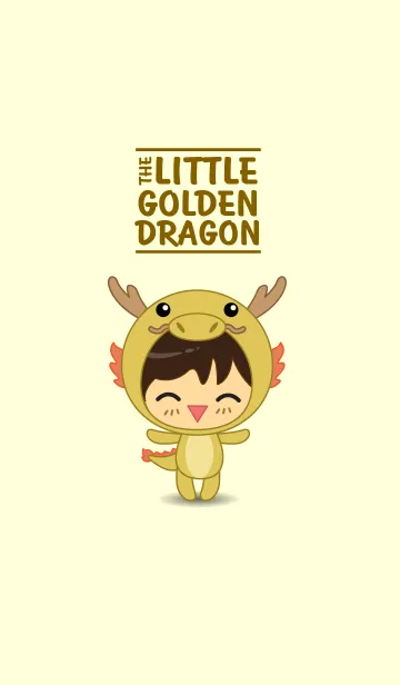 [LINE着せ替え] the little golden dragonの画像1