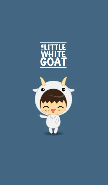 [LINE着せ替え] the little white goatの画像1