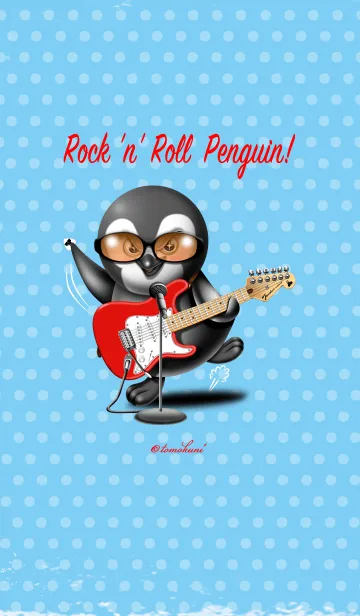 ロックンロールペンギンの着せ替えメイン画像