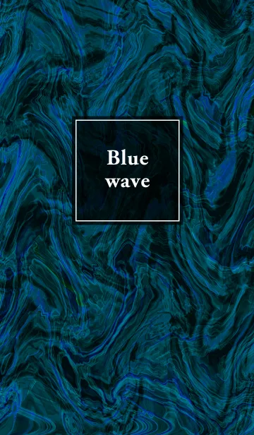 [LINE着せ替え] Blue wave beautifulの画像1