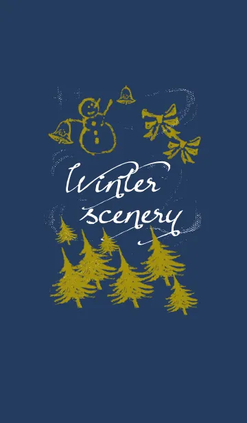 [LINE着せ替え] Winter sceneryの画像1