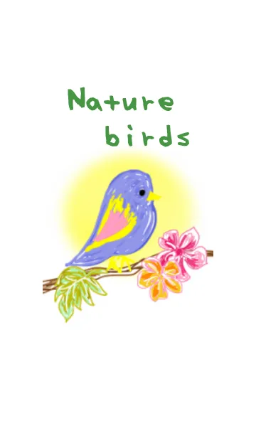 [LINE着せ替え] Nature birdsの画像1
