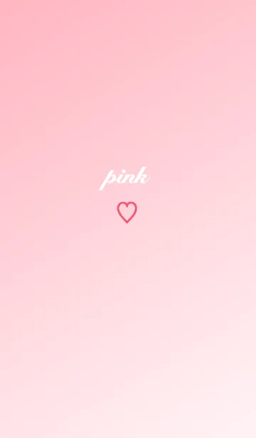 [LINE着せ替え] pink and heartの画像1