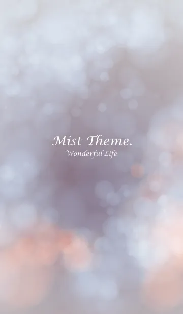 [LINE着せ替え] mist theme.の画像1