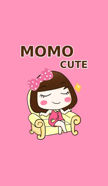 [LINE着せ替え] Momo Cuteの画像1