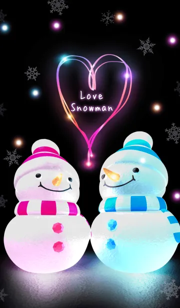 [LINE着せ替え] Love Snowmanの画像1