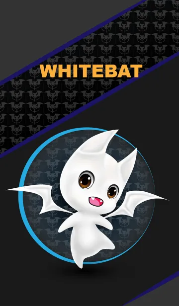 [LINE着せ替え] White Batの画像1