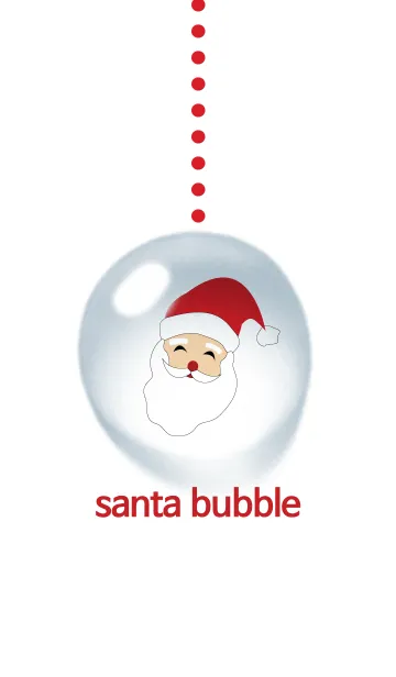 [LINE着せ替え] santa bubbleの画像1