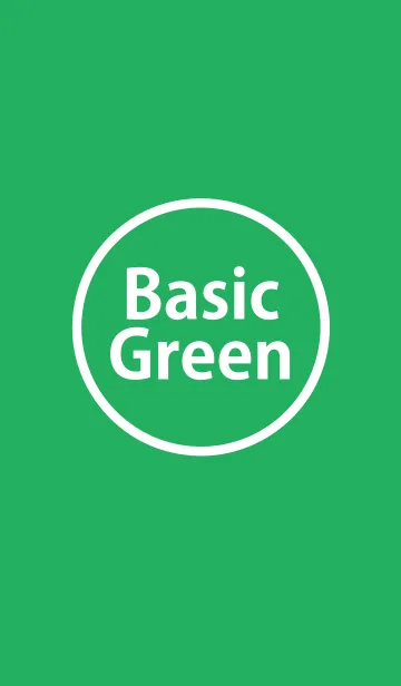 [LINE着せ替え] Basic Greenの画像1