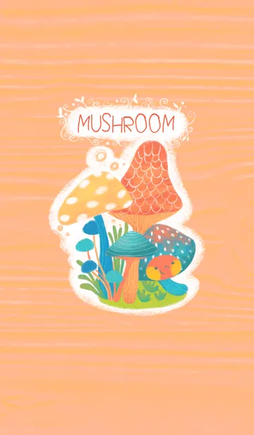 [LINE着せ替え] mushroom babyの画像1