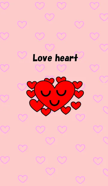 [LINE着せ替え] ラヴラブハートの画像1