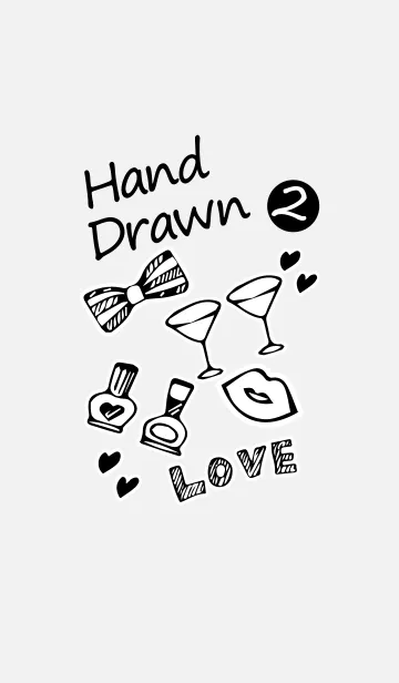 手描き風きせかえ2のLINE着せ替え