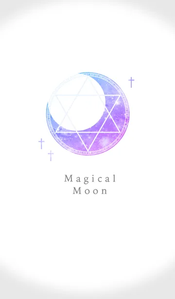 [LINE着せ替え] Magical Moon 魔法月の画像1
