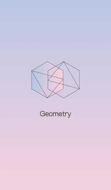 幾何学 - グラデーション1のLINE着せ替え